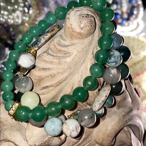 My Jade Palace stretch bracelet